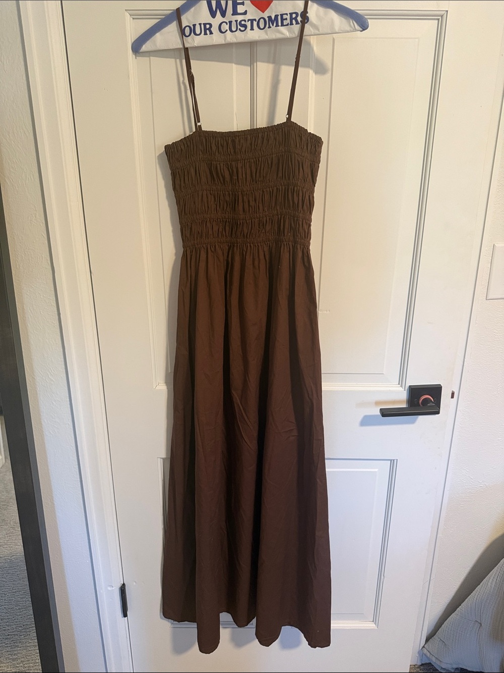 Faithful The Brand | Brown Midi Dress